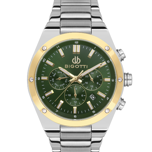 ساعة بيجوتي ميلانو الرجالية STAINLESS STEEL STRAP WATCH – BG.1.10511-4