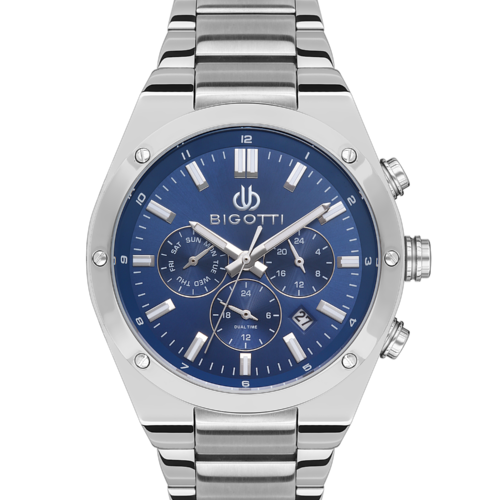 ساعة بيجوتي ميلانو الرجالية STAINLESS STEEL STRAP WATCH – BG.1.10511-3