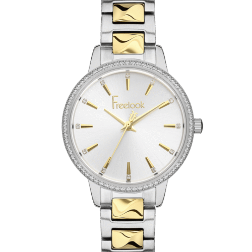 FREELOOK LUMIERE WOMENS STAINLESS STEEL STRAP WATCH – FL.1.10404-4