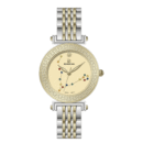 DASH ACTION WATCH-WOMEN-STAINLESS STEEL-GOLD AND SILVER D1942.1-TGS