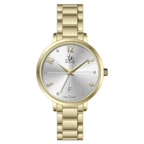 REYS WATCH WATCH-WOMEN-STAINLESS STEEL-GOLD AND SILVER R2039-GS
