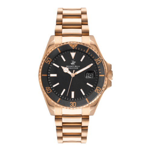 ساعة بيفرلي هيلز بولو كلوب الرجالية Multi Function Black Dial Watch – BP3125X.450