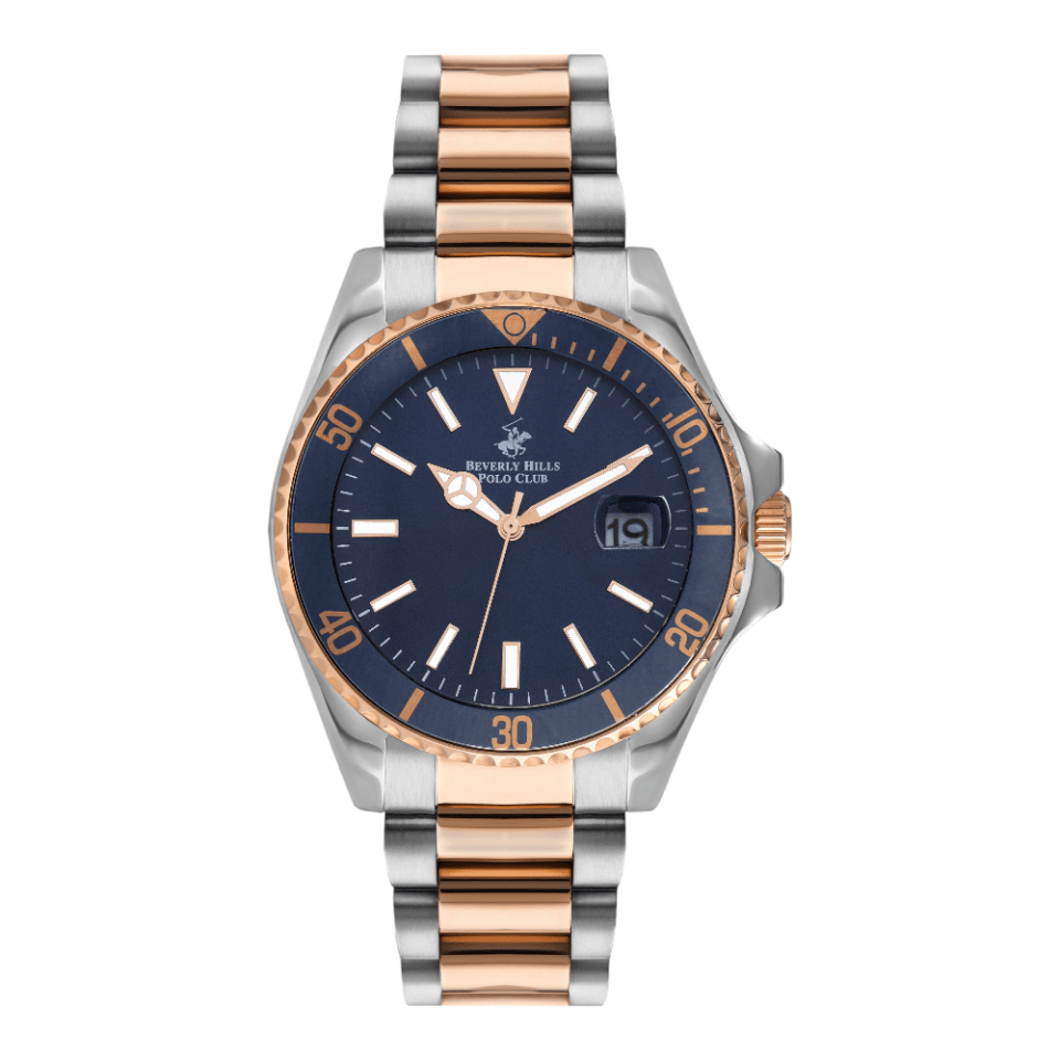 ساعة بيفرلي هيلز بولو كلوب الرجالية Multi Function Black Dial Watch – BP3125X.590