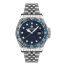 ساعة بيفرلي هيلز بولو كلوب الرجالية Analog Dark Blue Dial Watch – BP3126X.390
