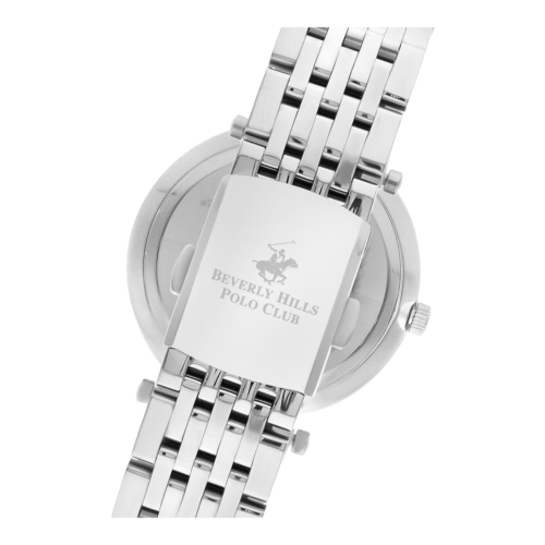 ساعة بيفرلي هيلز بولو كلوب النسائية Analog Silver Dial Watch – BP3183C.330