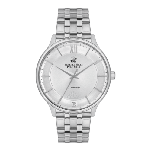 ساعة بيفرلي هيلز بولو كلوب الرجالية White Dial Watch – BP3307X.330