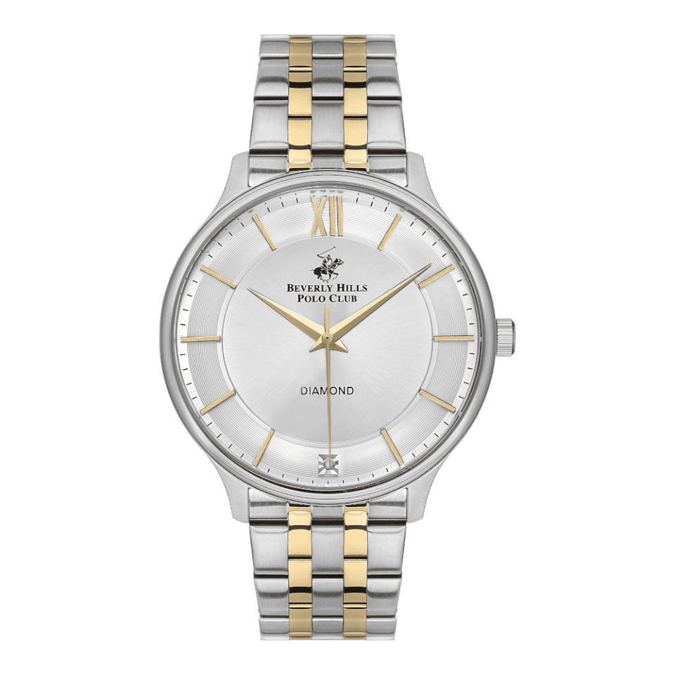 ساعة بيفرلي هيلز بولو كلوب الرجالية White Dial Watch – BP3307X.350