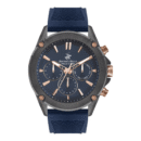 ساعة بيفرلي هيلز بولو كلوب الرجالية Multi Function Dark Blue Dial Watch – BP3324X.099