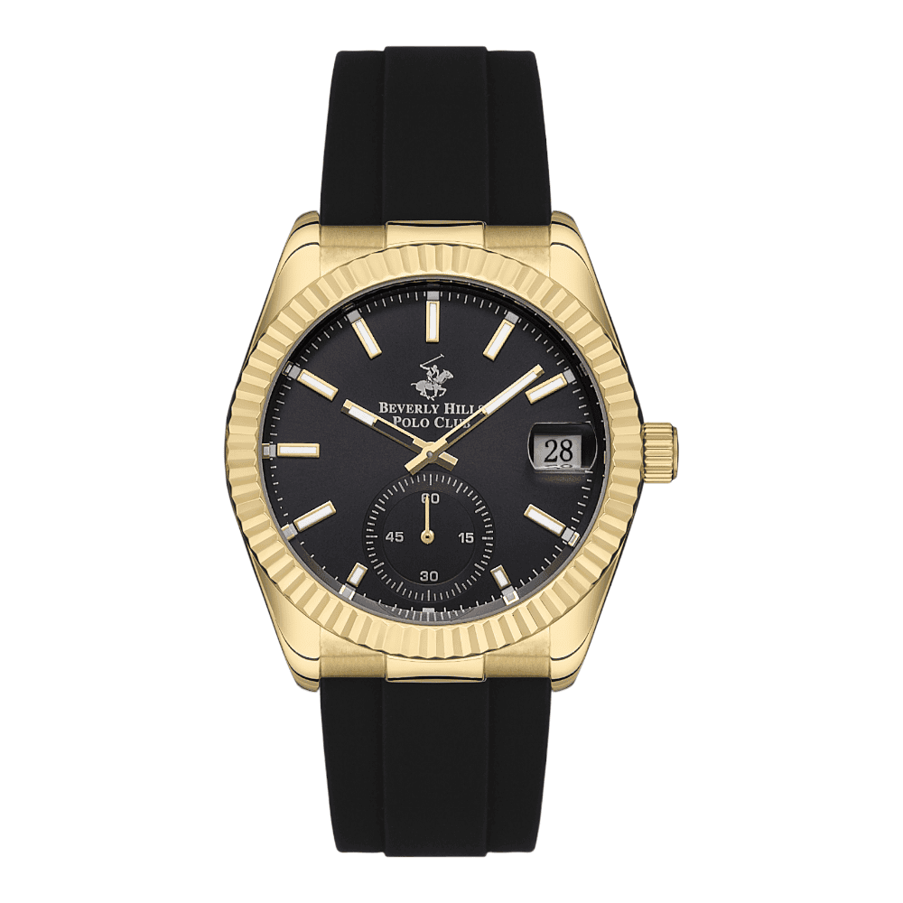 ساعة بيفرلي هيلز بولو كلوب الرجالية Analog Black Dial Watch – BP3325X.151