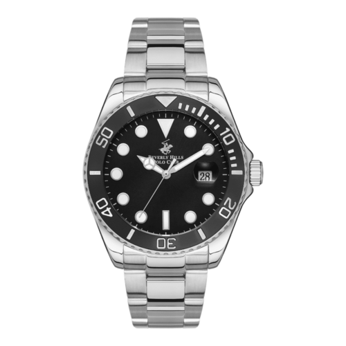 ساعة بيفرلي هيلز بولو كلوب الرجالية Analog Black Dial Watch – BP3328X.350