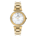 ساعة بيفرلي هيلز بولو كلوب النسائية Analog White Mop Dial Watch – BP3333X.120