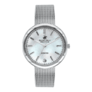 ساعة بيفرلي هيلز بولو كلوب النسائية Analog White Mop Dial Watch – BP3334X.320