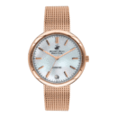 ساعة بيفرلي هيلز بولو كلوب النسائية Analog White Mop Dial Watch – BP3334X.420