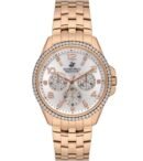 ساعة بيفرلي هيلز بولو كلوب النسائية Analog Silver Dial Watch – BP3572C.430