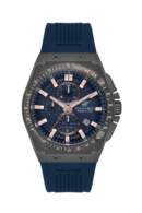 ساعة بيفرلي هيلز بولو كلوب الرجالية Multi Function Dark Blue Dial Watch – BP3541X.099
