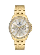 ساعة بيفرلي هيلز بولو كلوب النسائية Analog Silver Dial Watch – BP3572C.130