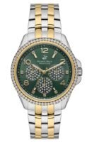 ساعة بيفرلي هيلز بولو كلوب النسائية Analog Green Dial Watch – BP3572C.270