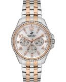 ساعة بيفرلي هيلز بولو كلوب النسائية Analog Silver Dial Watch – BP3572C.530