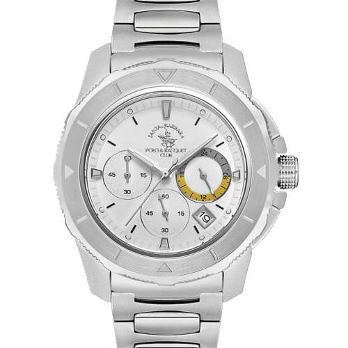 ساعة سانتا برابرا رجالى SILVER DIAL SB.1.10561-1