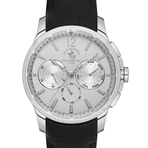 ساعة سانتا برابرا رجالى SILVER DIAL SB.1.10538-1