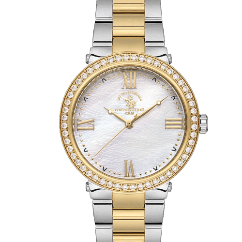 ساعة سانتا برابرا حريمي WHITE MOP DIAL SB.1.10553-3