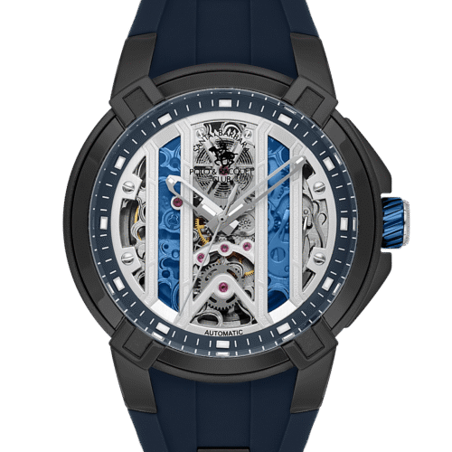 SANTA BARBARA MEN’S AUTOMATIC WATCH BLUE DIAL SB.1.10605-4