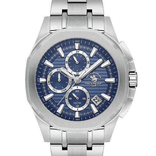 ساعة سانتا برابرا رجالى BLUE DIAL SB.1.10608-3