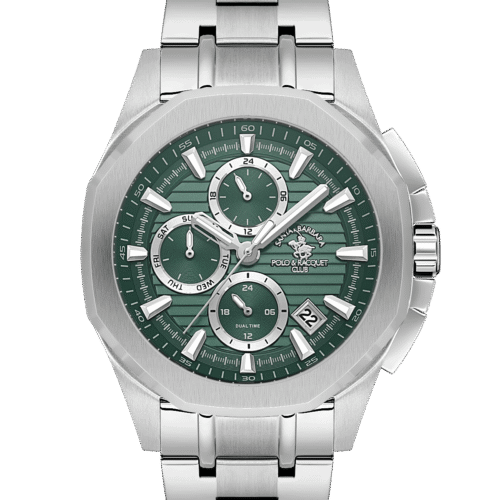 ساعة سانتا برابرا رجالى GREEN DIAL SB.1.10608-4
