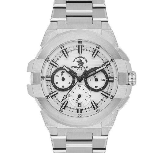 ساعة سانتا برابرا رجالى SILVER DIAL SB.1.10609-1