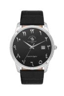ساعة سانتا برابرا رجالى BLACK DIAL SB.1.10606-7