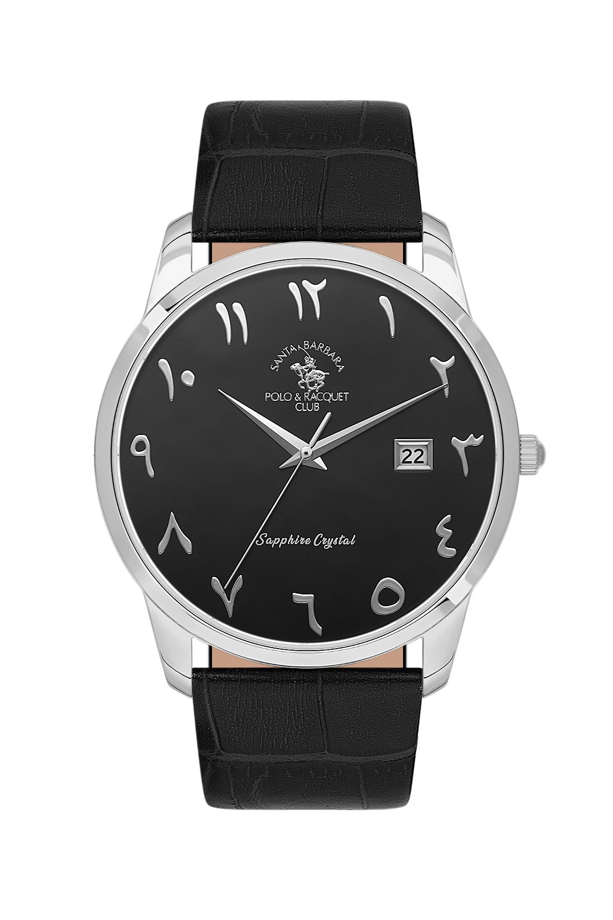 ساعة سانتا برابرا رجالى BLACK DIAL SB.1.10606-7