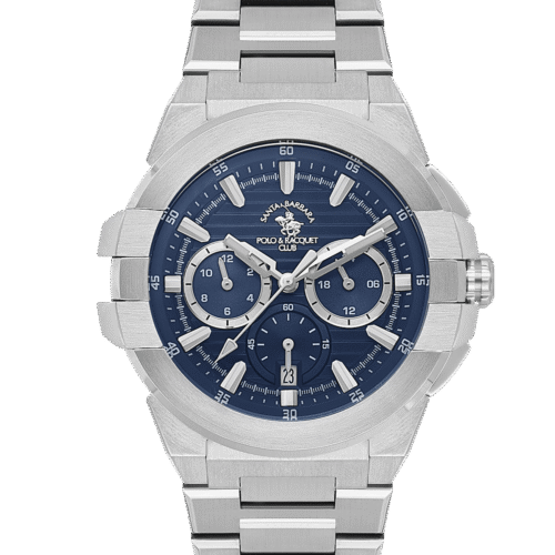 ساعة سانتا برابرا رجالى BLUE DIAL SB.1.10609-3