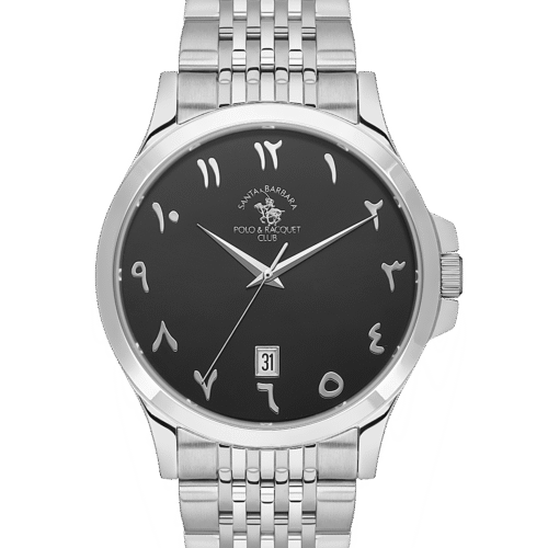 ساعة سانتا برابرا رجالى BLACK DIAL SB.1.10618-6