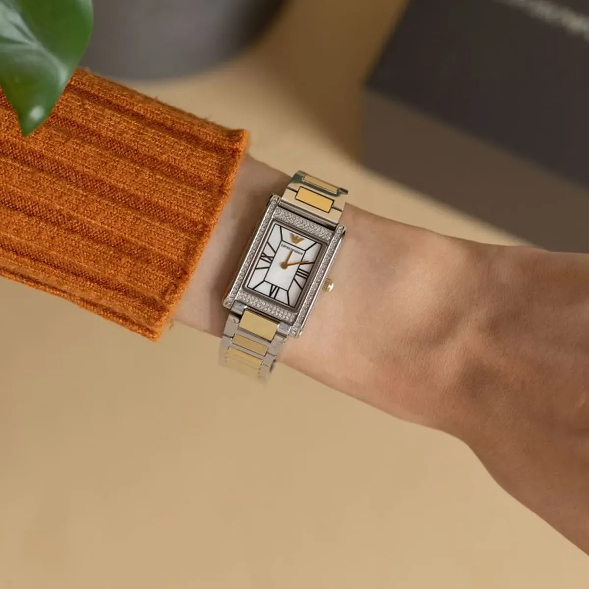 ⁦ساعة امبوريو ارماني للنساء AR11642⁩ - الصورة ⁦5⁩