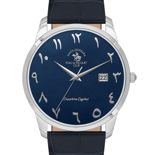 ساعة سانتا برابرا رجالى BLUE DIAL SB.1.10606-9