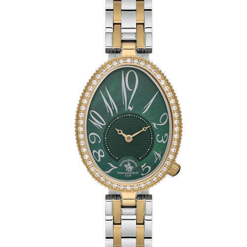 ساعة سانتا برابرا حريمي GREEN DIAL SB.1.10613-4