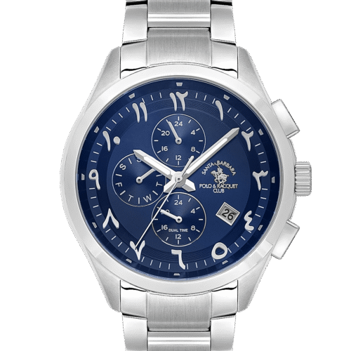 ساعة سانتا برابرا رجالى BLUE DIAL SB.1.10614-8