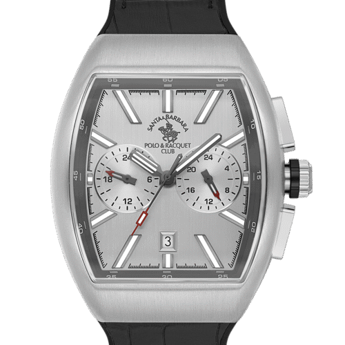 ساعة سانتا برابرا رجالى SILVER DIAL SB.1.10607-1