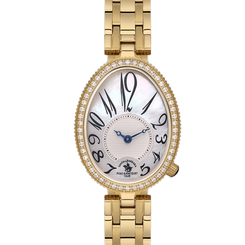 ساعة سانتا برابرا حريمي GOLD MOP DIAL SB.1.10613-2