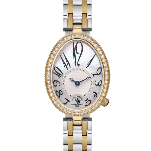 ساعة سانتا برابرا حريمي WHITE MOP DIAL SB.1.10613-3