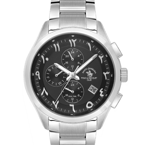 ساعة سانتا برابرا رجالى BLACK DIAL SB.1.10614-6