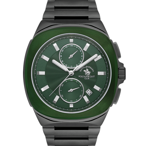 ساعة سانتا برابرا رجالى GREEN DIAL SB.1.10610-4