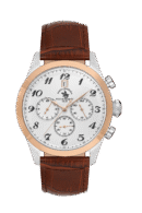 ساعة سانتا برابرا رجالى SILVER DIAL SB.1.10551-4