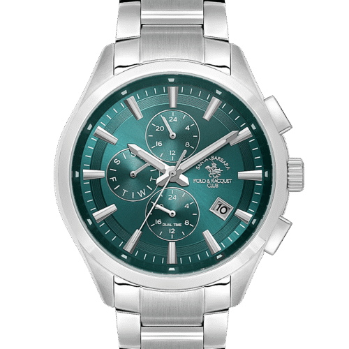 ساعة سانتا برابرا رجالى GREEN DIAL SB.1.10614-4