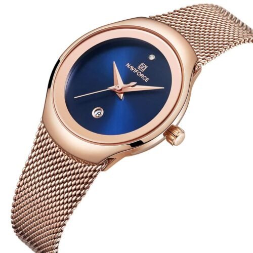 ساعة نافي فورس حريمي NF5004-RG-BE