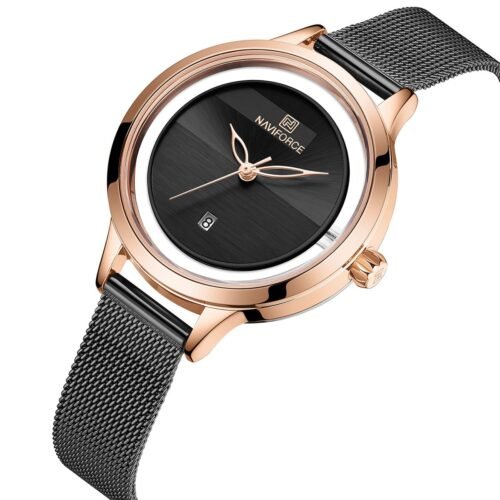 ساعة نافي فورس حريمي NF5014-RG-B