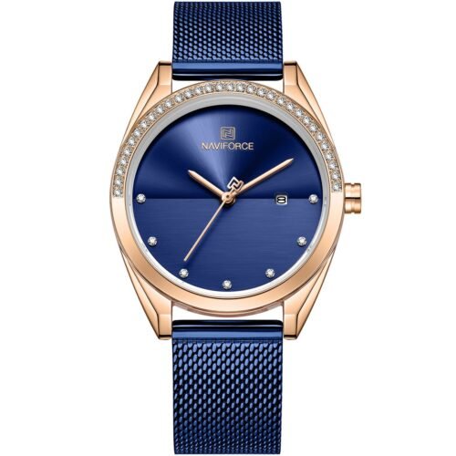 ساعة نافي فورس حريمي NF5015-RG-BE