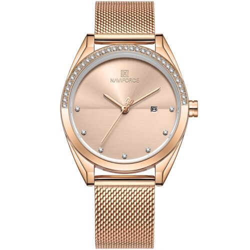 ساعة نافي فورس حريمي NF5015-RG-RG