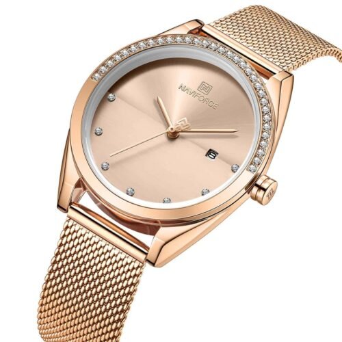 ساعة نافي فورس حريمي NF5015-RG-RG