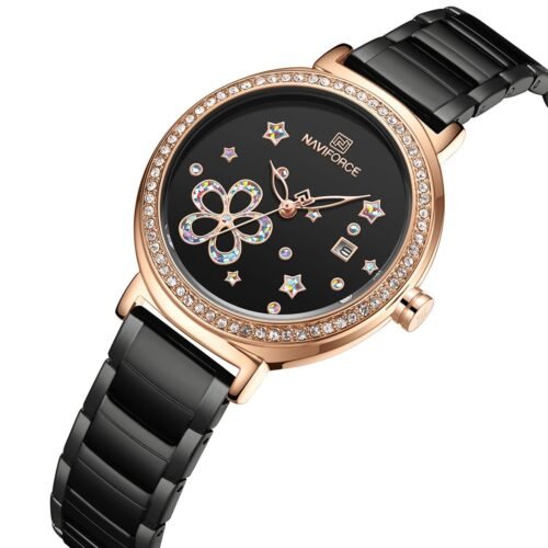 ساعة نافي فورس حريمي NF5016-RG-B